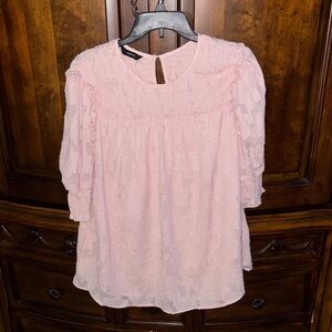 Elegant Pink Women's Top